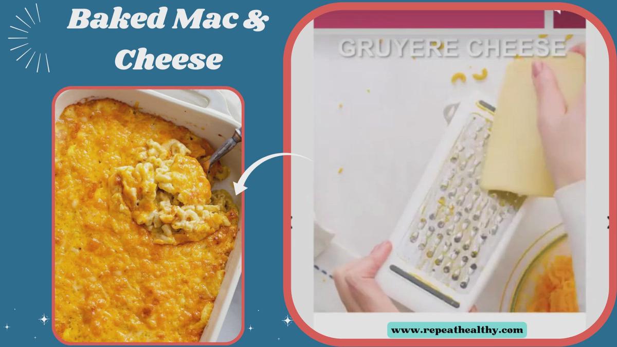 'Video thumbnail for Baked Mac & Cheese'