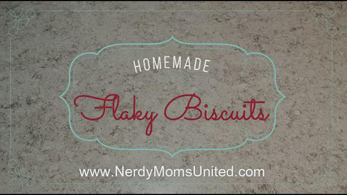 'Video thumbnail for Flaky biscuits that you can freeze!'