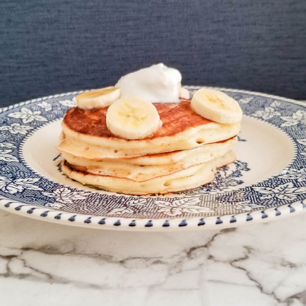 Easy Yogurt Pancakes Recipe - The Kitchen And A Latte