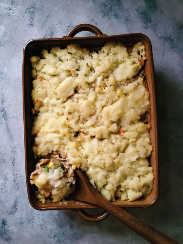 Leftover Turkey Casserole With Stuffing