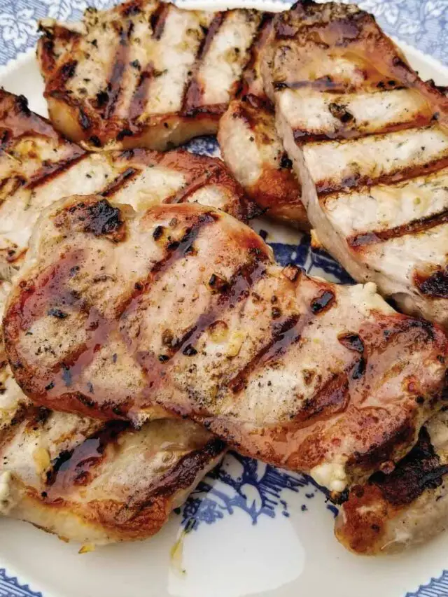 Juicy and Delicious Grilled Pork Chops