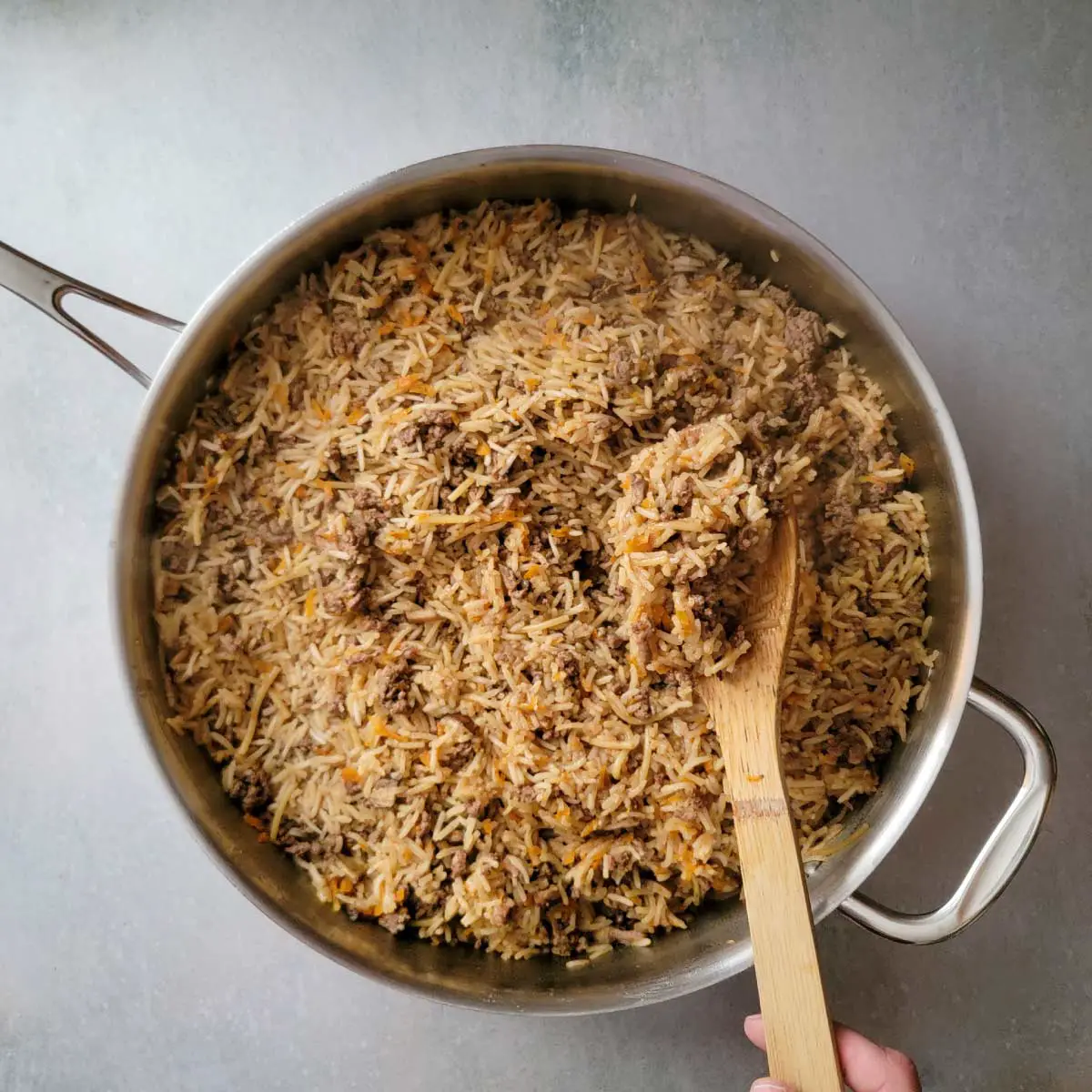 Easy Homemade Ground Beef and Rice