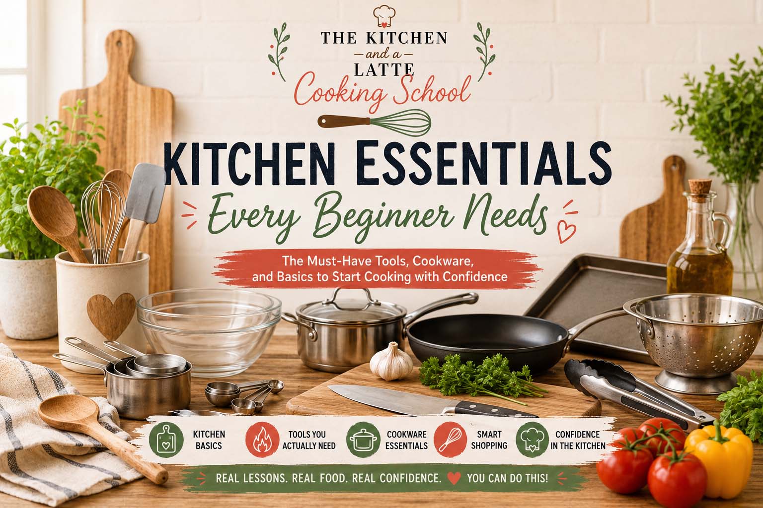 Kitchen Essentials for Beginners: The Must-Have Tools to Start Cooking